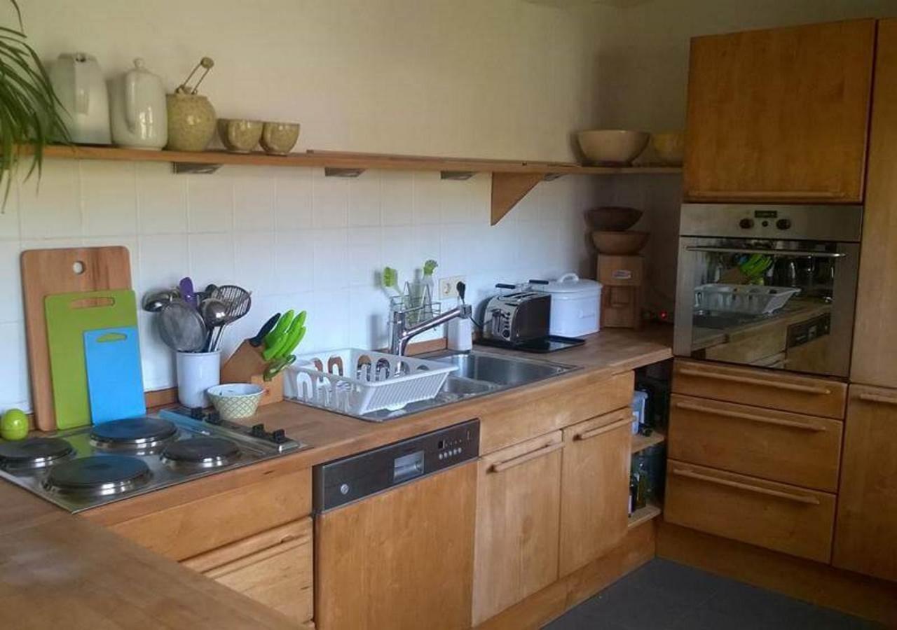 Aeltestes Haus In Quentel - Ferienwohnung 1 Mit Kleinem Garten Lichtenau Zewnętrze zdjęcie